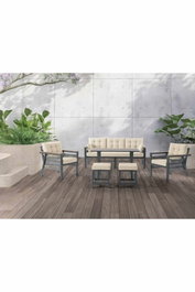 Hanah Home Lilyum 3+1+1+2 - Crema
